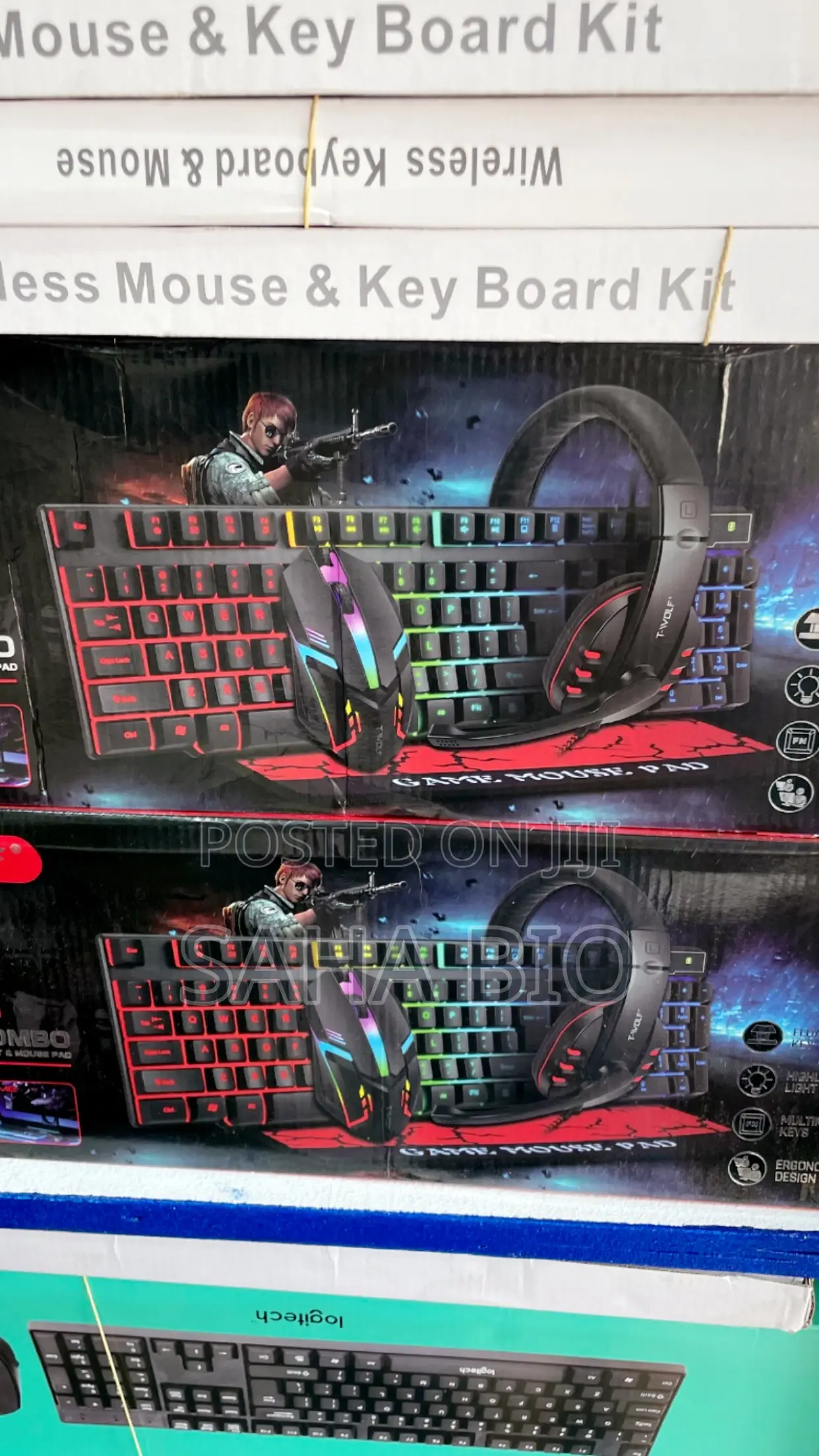Wireless 4in1 Gaming Keyboard Combo