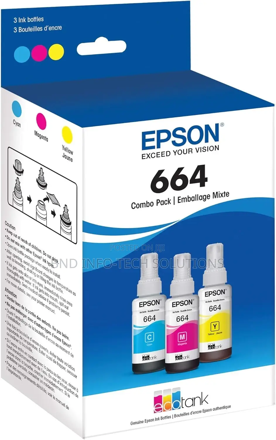 EPSON 664 Ecotank Ink Ultra-High Capacity