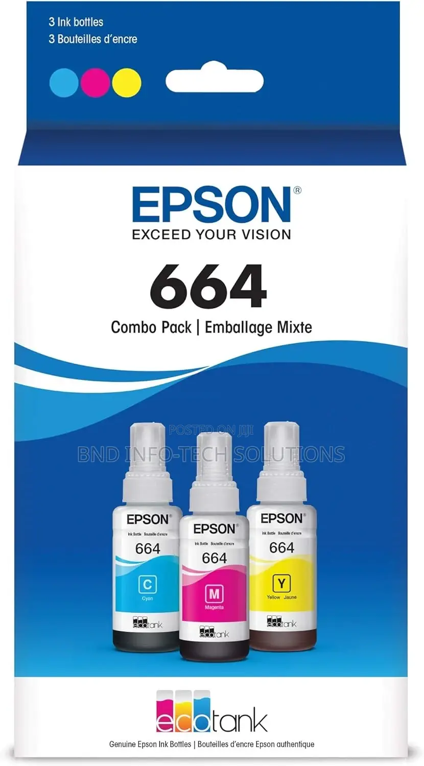 EPSON 664 Ecotank Ink Ultra-High Capacity