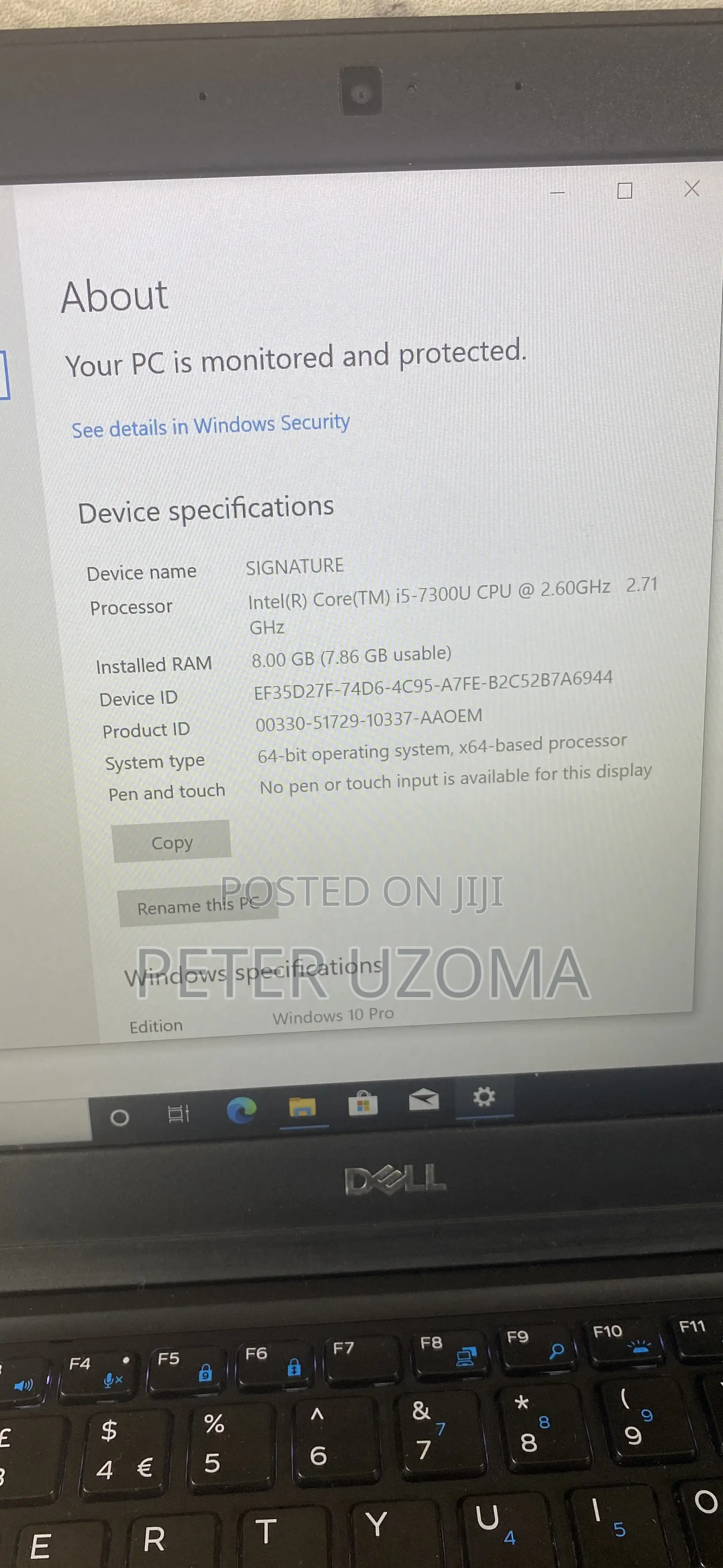 Laptop Dell Latitude 5490 8GB Intel Core I5 SSD 256GB
