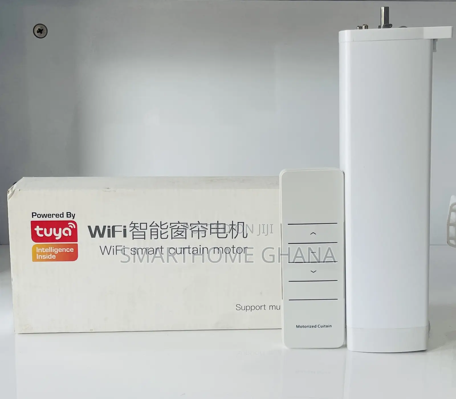 Remote Control Wifi Smart Curtain Motor With 3.5m Rail Track