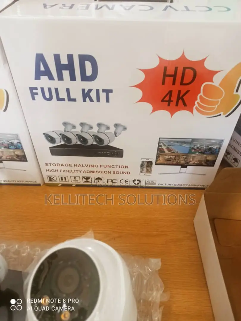 4-Channel Full HD DVR CCTV Kits, 1080p