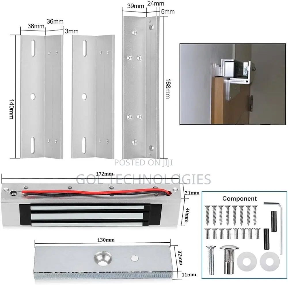 280KG Magnetic Lock With ZL Bracket