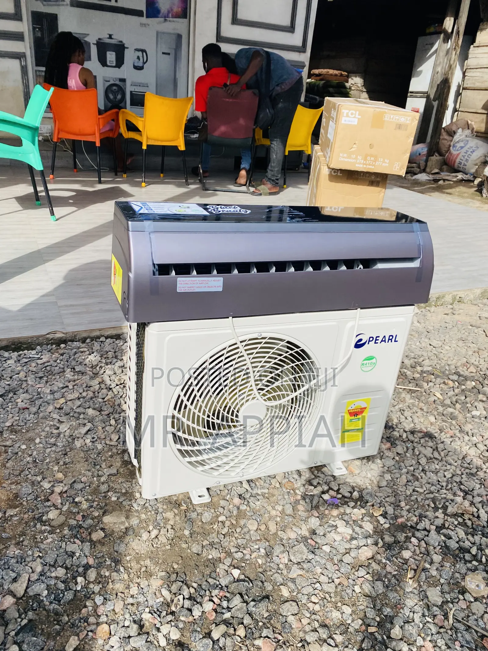 High Quality Pearl 2.5hp R410 Split Type Ac(Black).