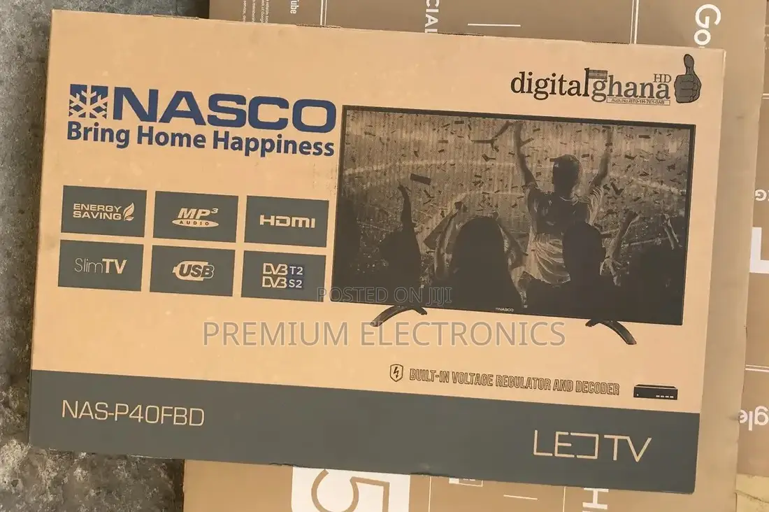 Experience the Joy of Nasco 40" HDTV Digital Satellite