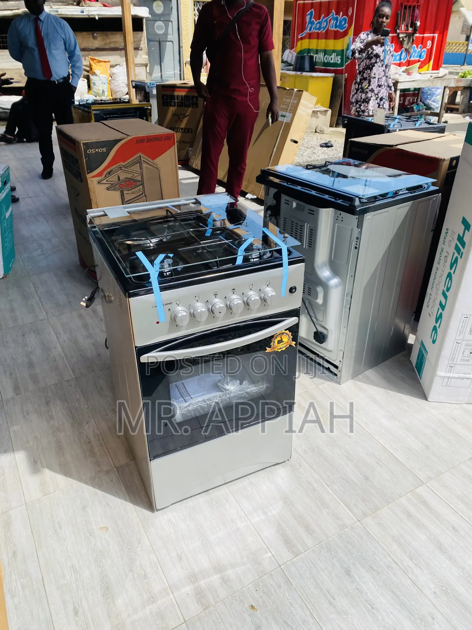 Latest Oven and Grill 4 Volcano Cooker(Gray).