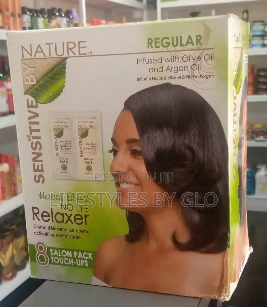 Sensitive by Nature Relaxer (8 Touch Ups)