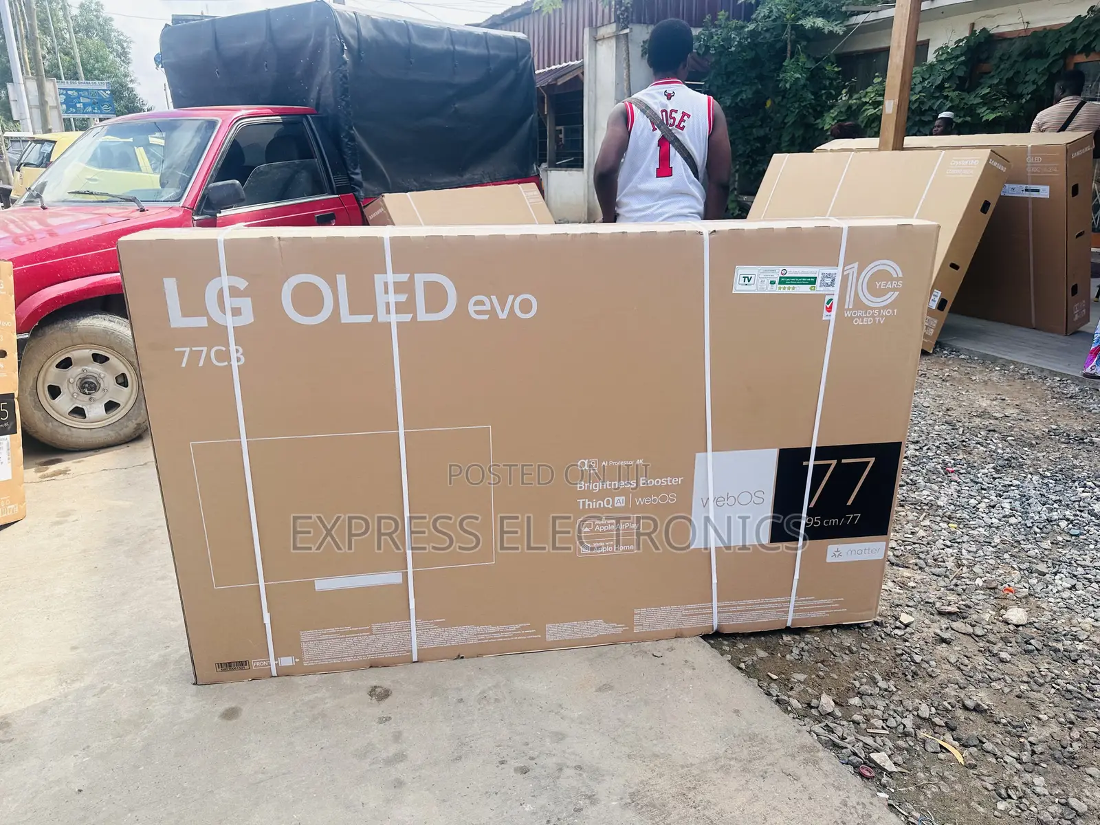 Get a New Slim OLED Smart Lg 77”C36