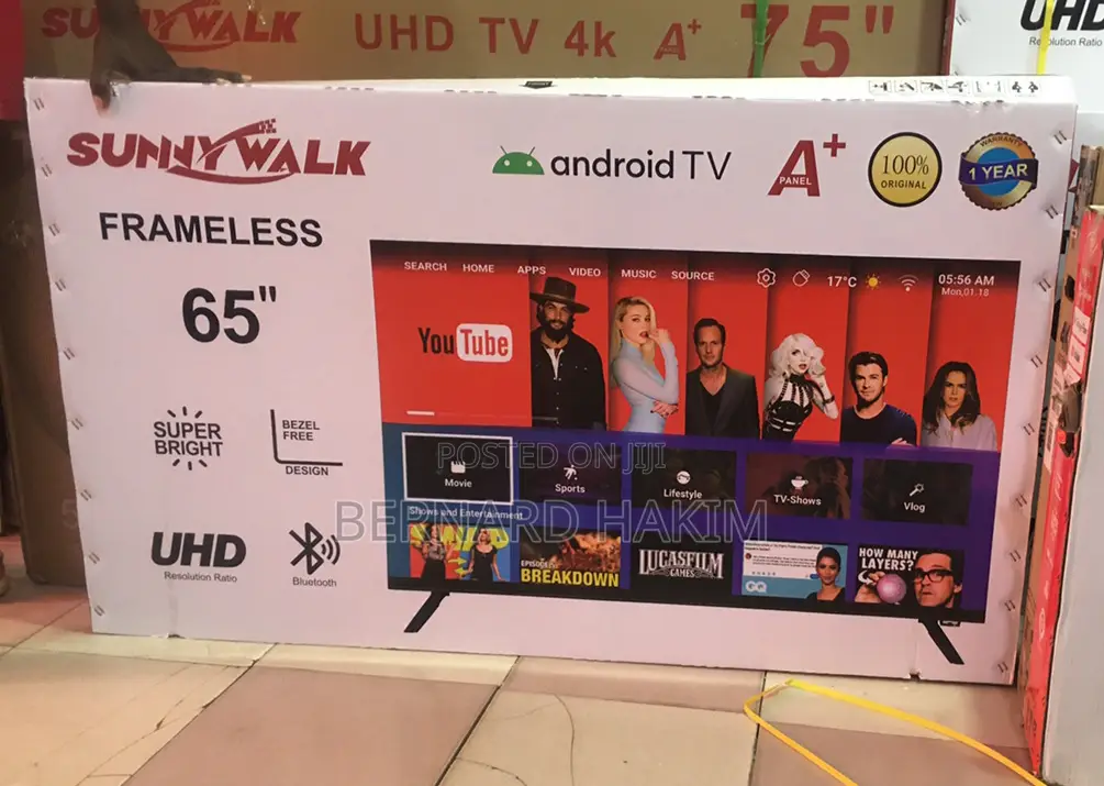 Sunny Walk 65” Uhd Android Tv