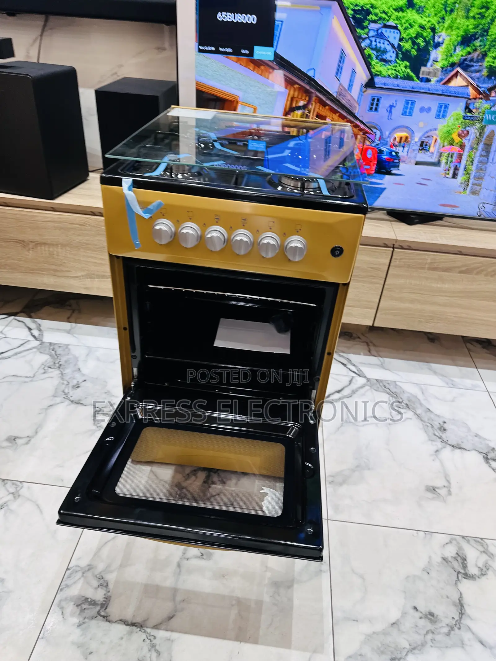 Better Deal Gold Color Stove Oven 4burner 50/50 4burner