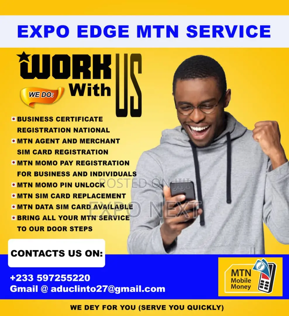 National Businesses Certificate Registration And MTN Service