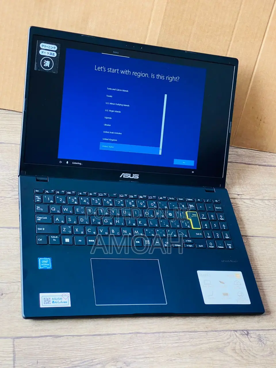 New Laptop Asus 4GB Intel Pentium SSD 128GB