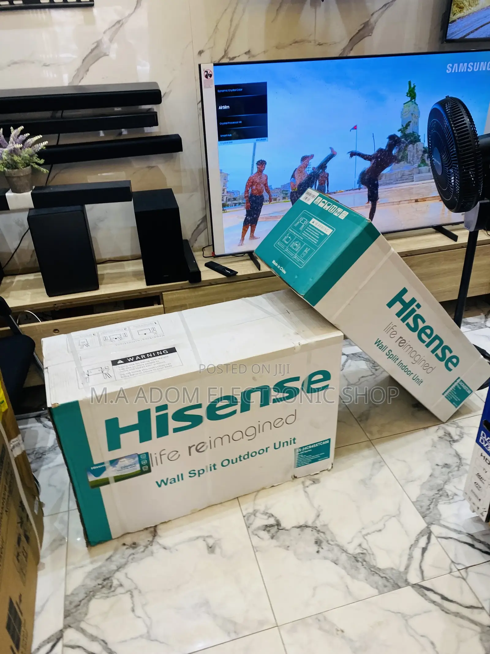 Energy Sufficient 2.5hp Hisence R410 Split Air Conditioner.