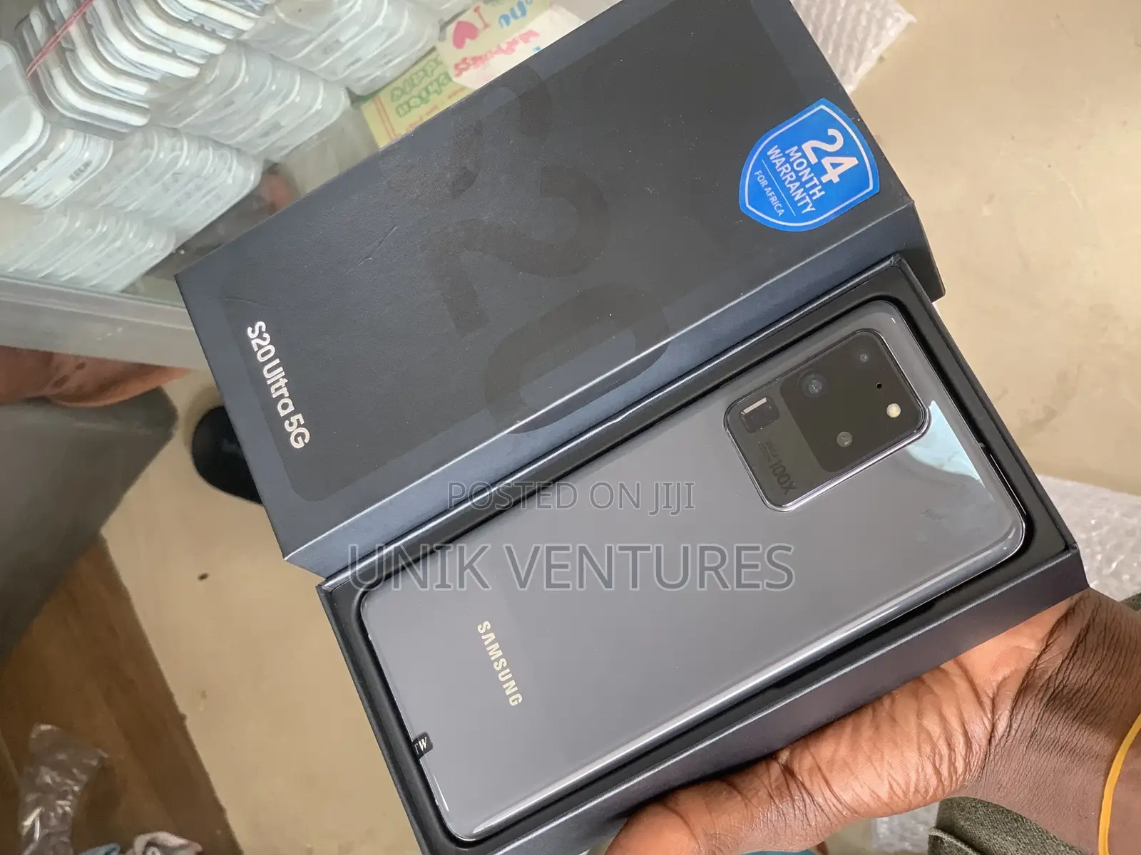 New Samsung Galaxy S20 Ultra 128 GB Gray