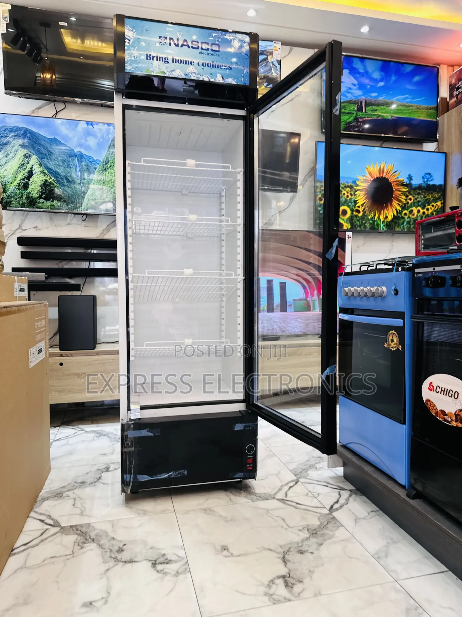 Call and Order for Nasco Display Fridge Nas400fl-1dr