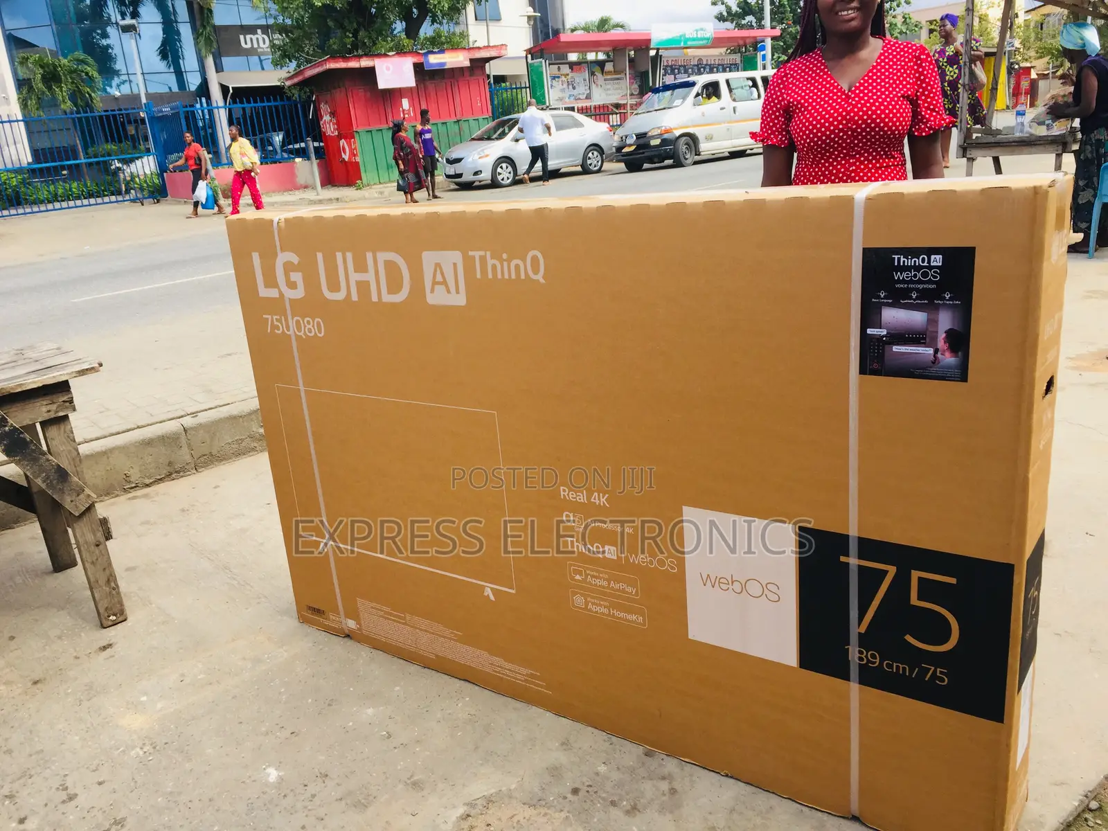 Quality and Vivid Pictures Uhd Smart Lg 75”Ur8000