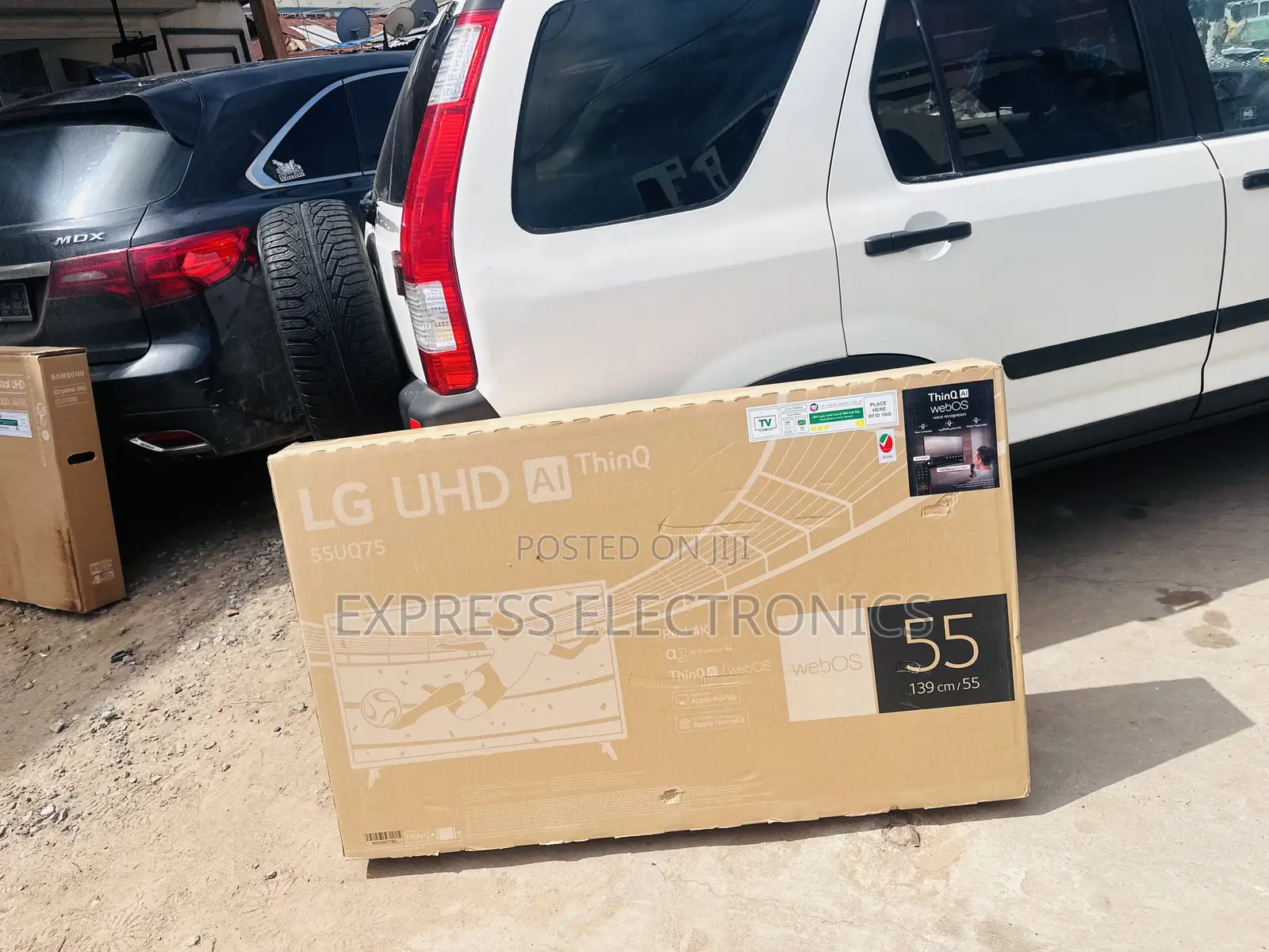 Brand New Slim Sleek LG 55”UQ75