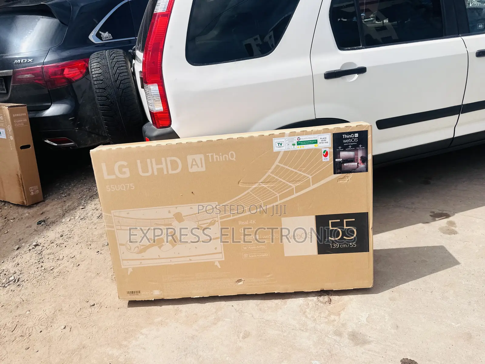Brand New Slim Sleek LG 55”UQ75