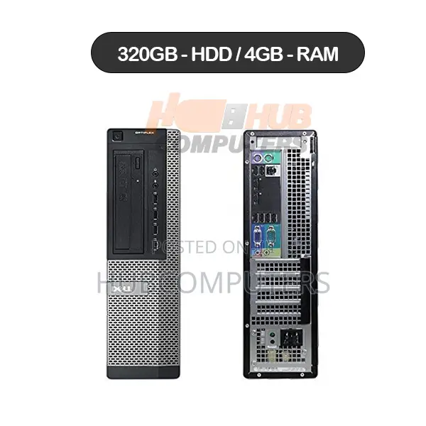 Desktop Computer Dell 4GB Intel Core I3 HDD 320GB