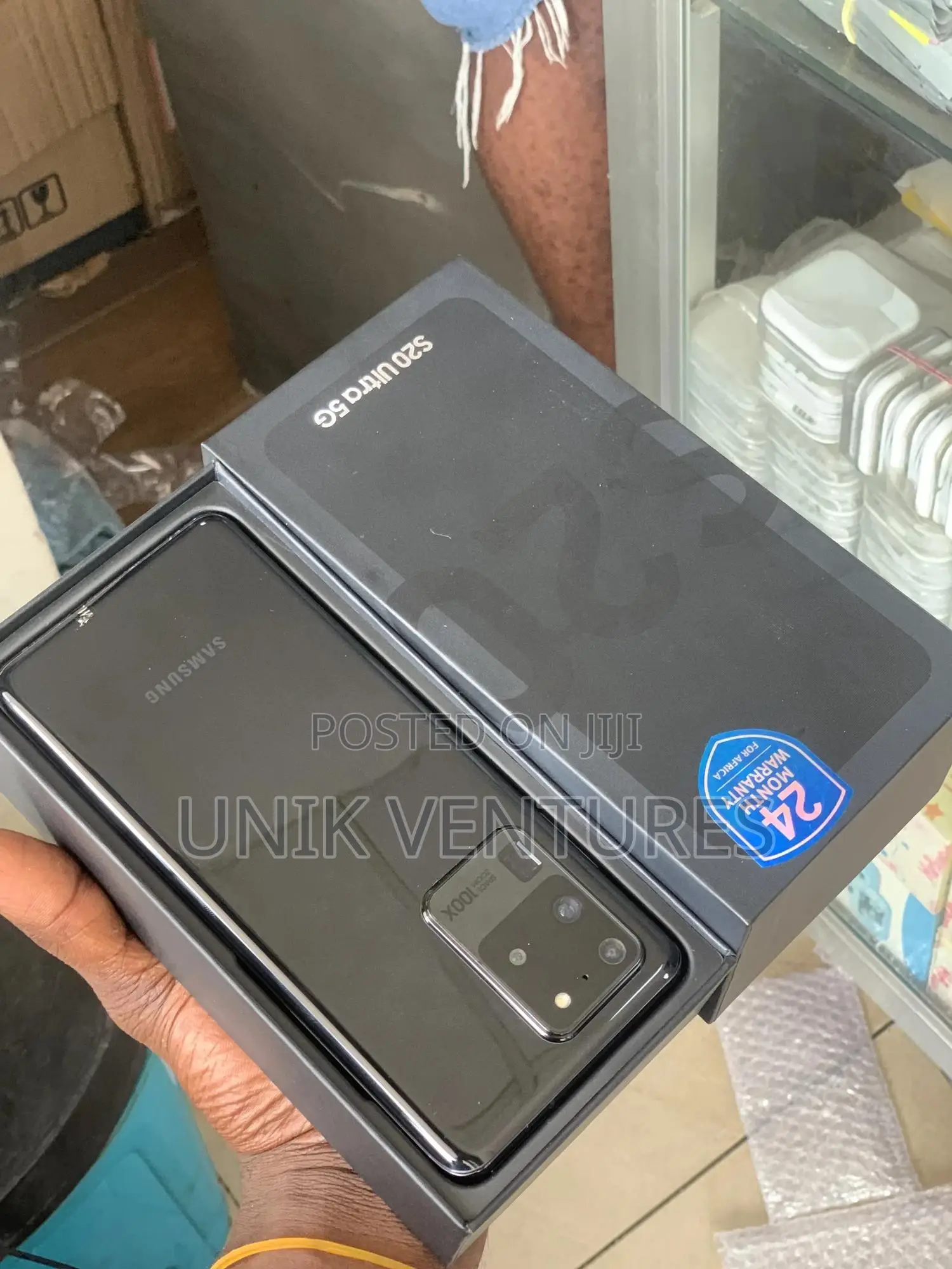 New Samsung Galaxy S20 Ultra 128 GB Black