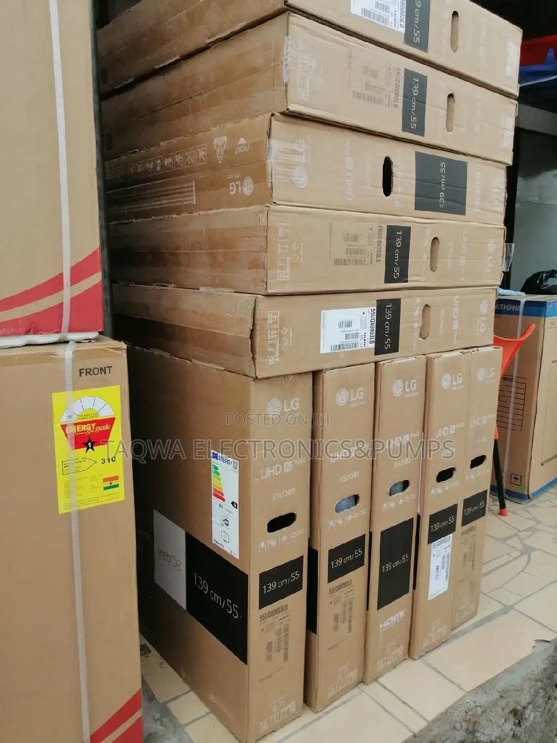 New Sleek 55 Samsung Au8000