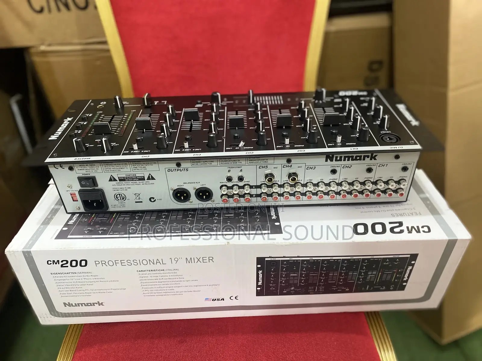 Numark DJ Mixer