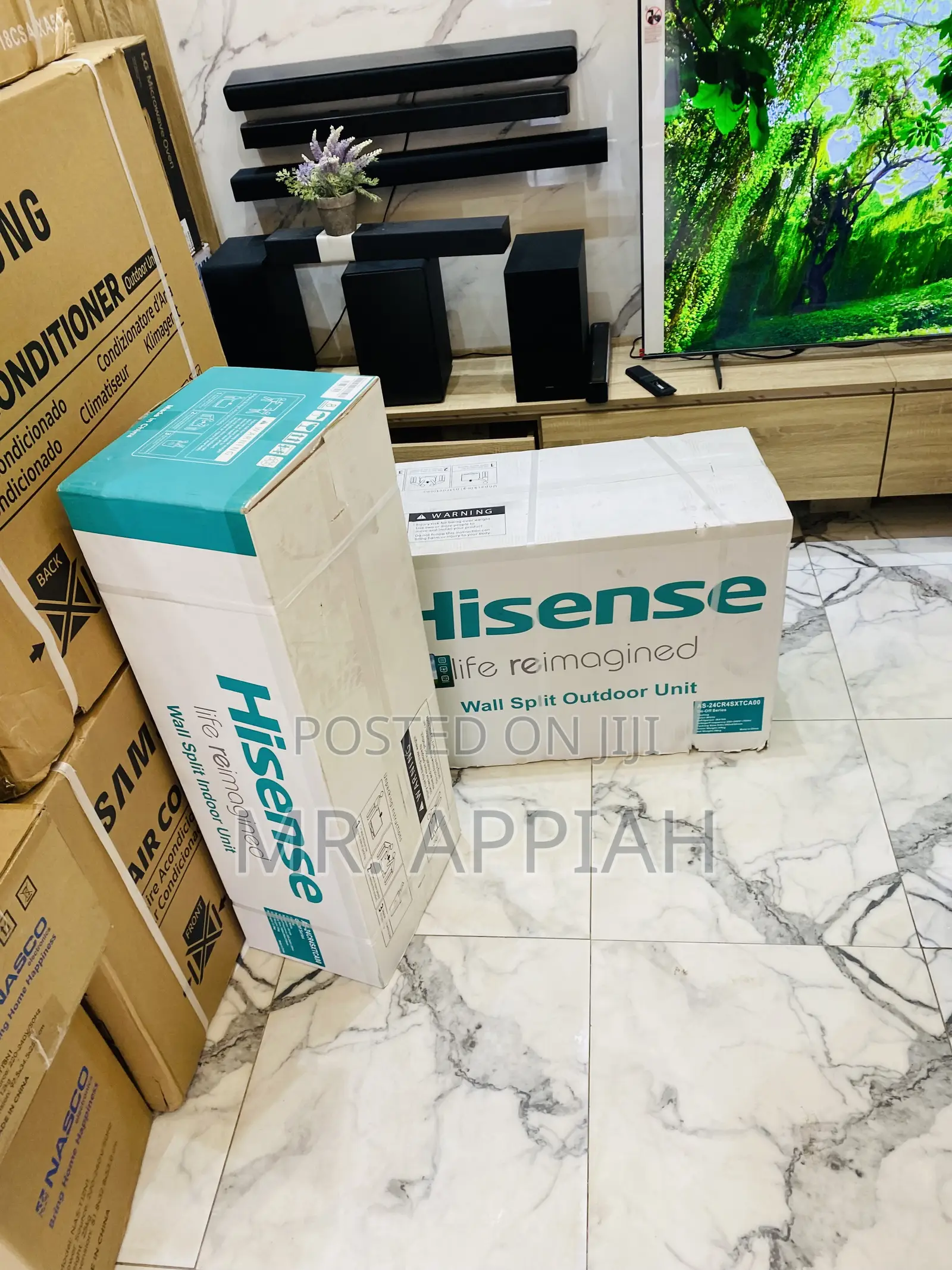 Buy Hisence Split Type R410 Gas 2.5hp Air Conditioner.