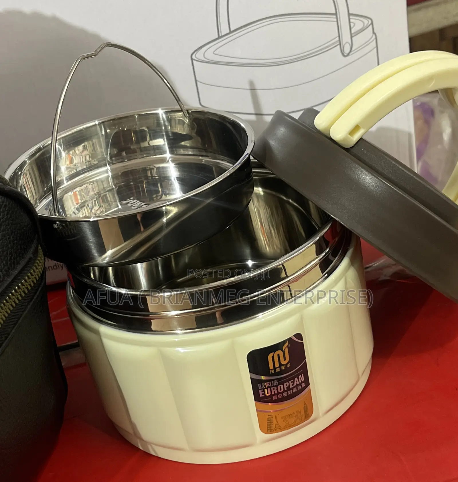 European Vacuum Thermal Lunch Bowl