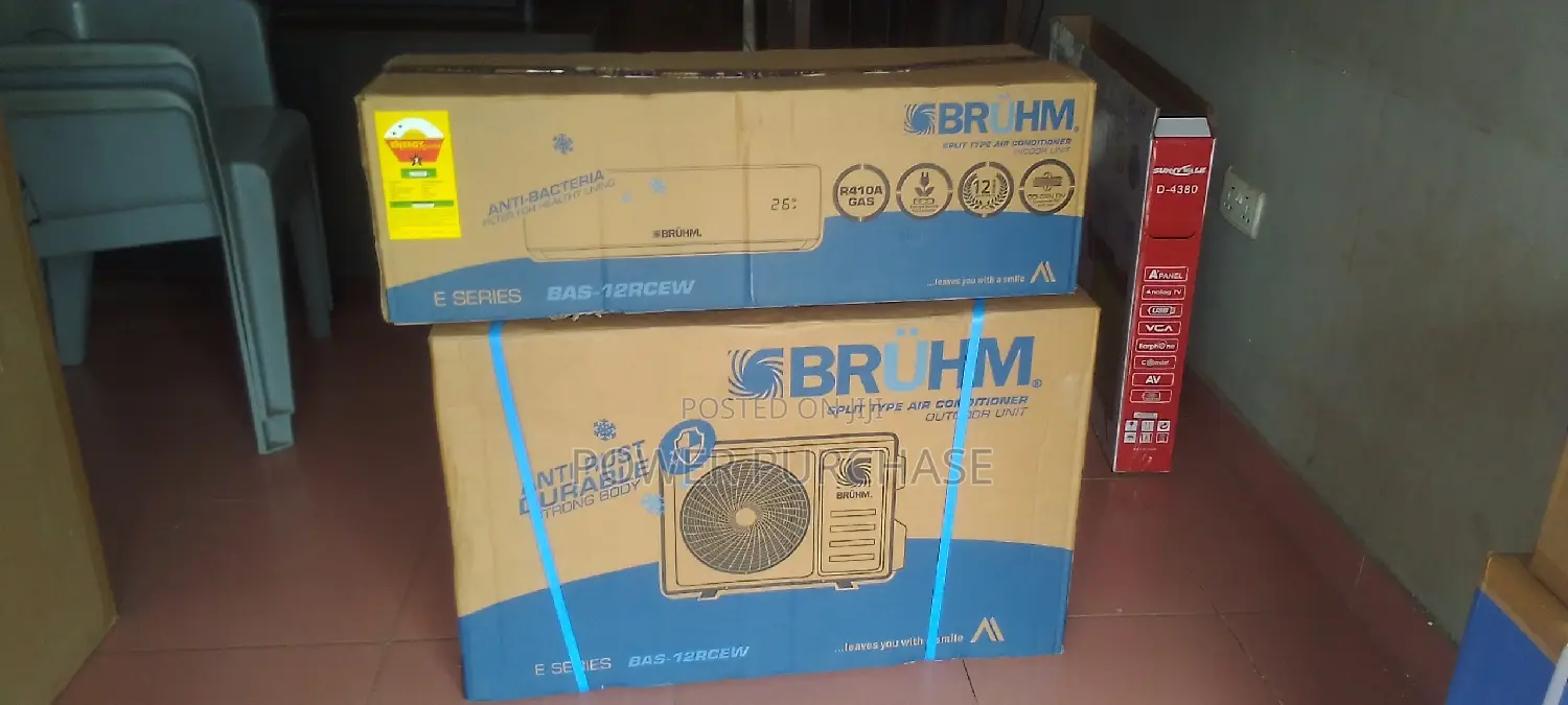 Elite Bruhm R410a Gas Air Conditioner 1.5hp