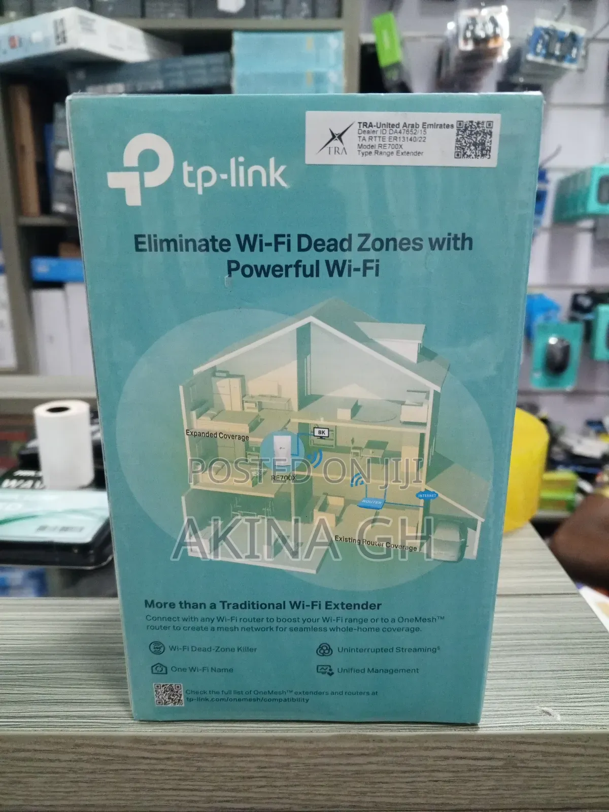 Tp-Link Wi-Fi 6 Range Extender Ax3000