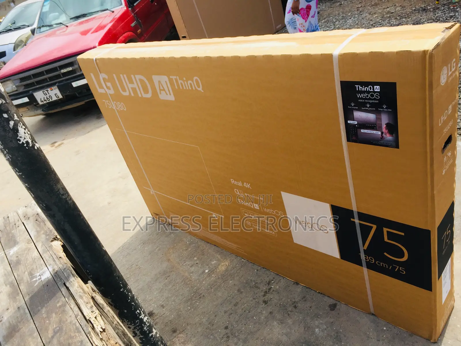 Text Us for UHD Smart LG 75”UQ80 Television