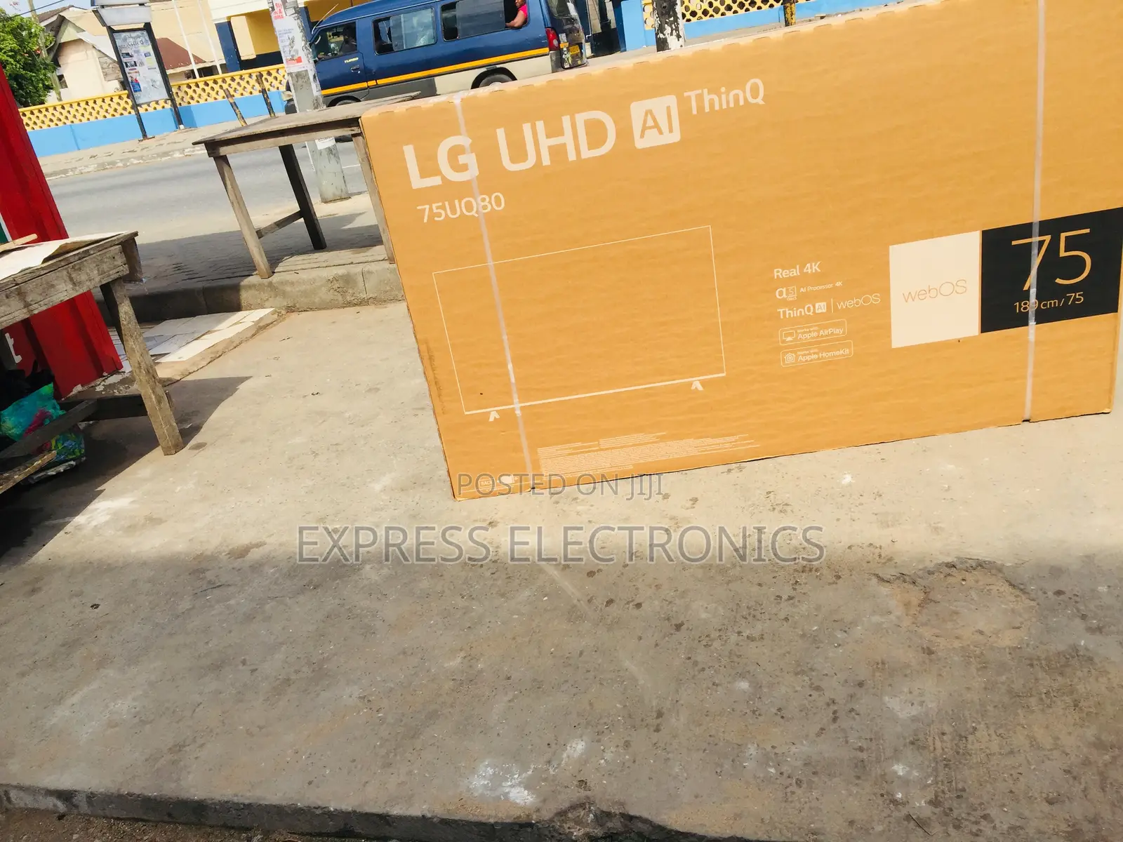 LED UHD Smart Lg 75”UQ80 LED Screen