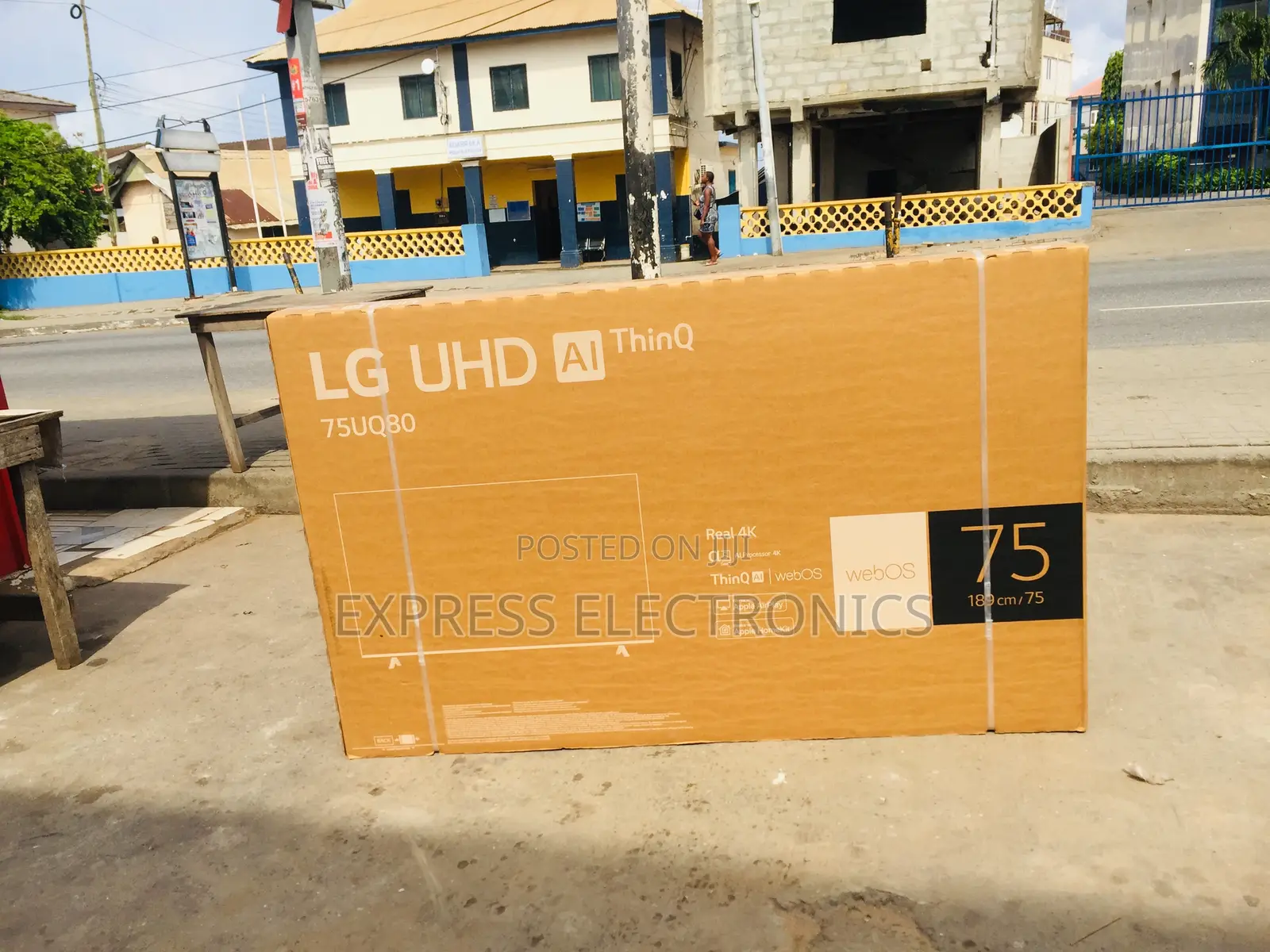 Call and Purchase for UQ80 75”UHD Smart LG