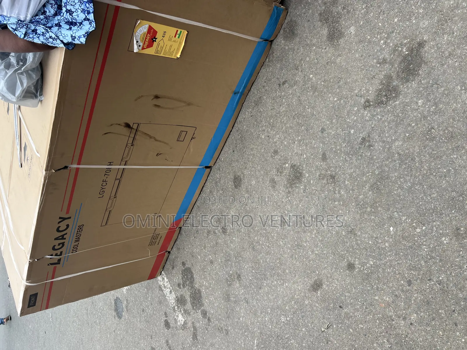 Brand New Legacy 708 Liters Double Door Freezer