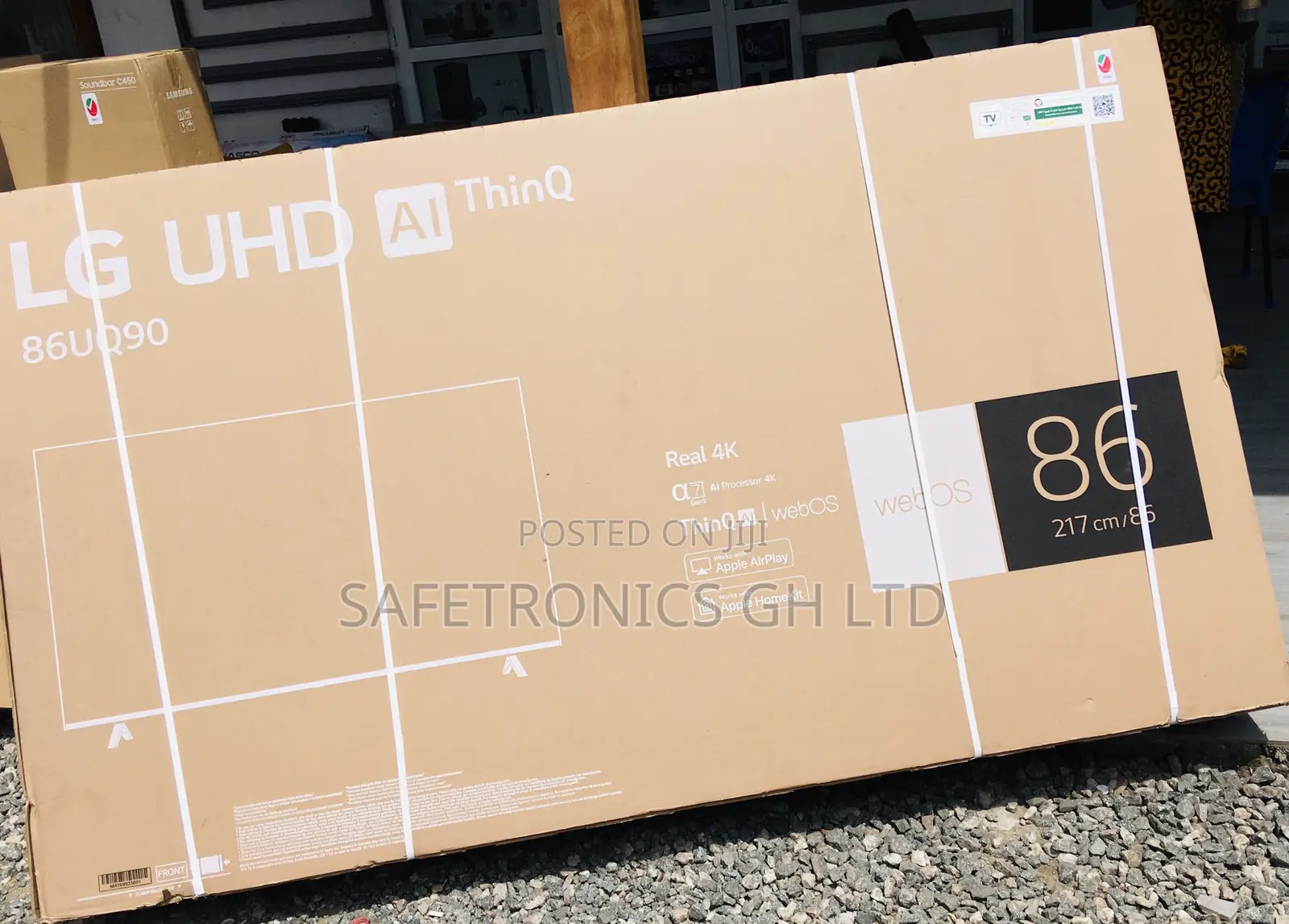 86 Inches Glossy Led Uhd Smart Ur80 Lg Television