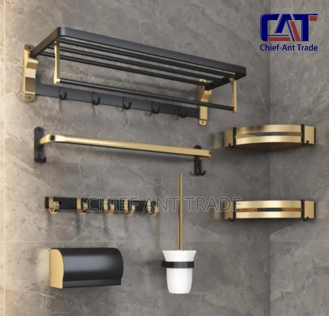 Accessory Set - Black and Gold