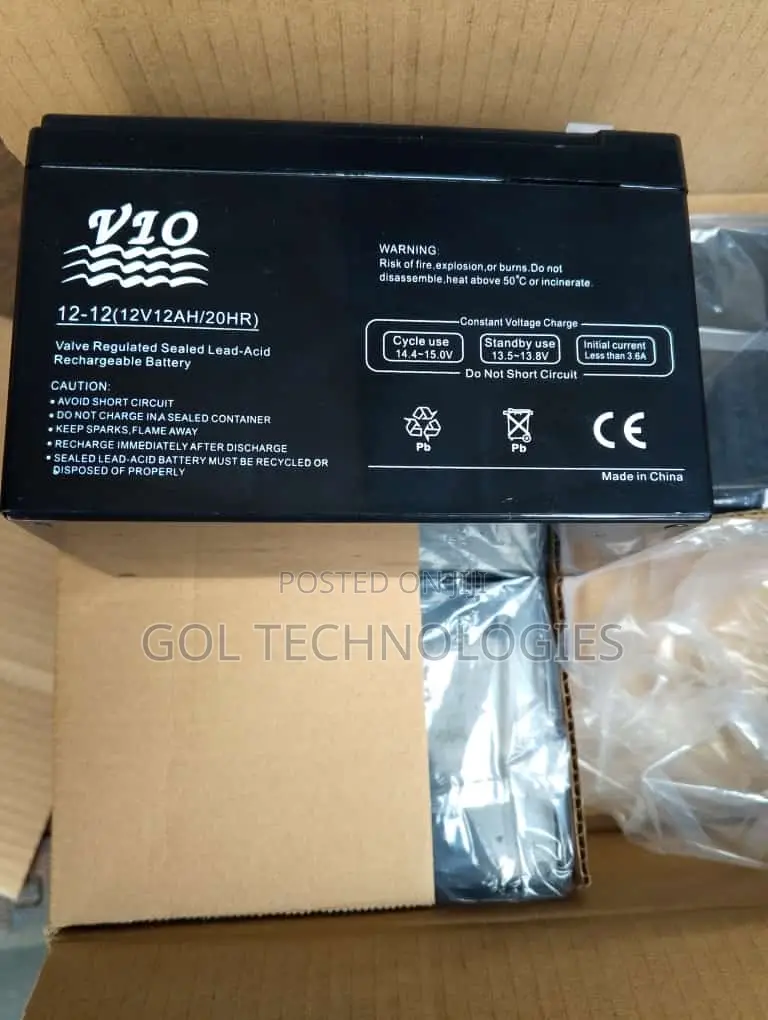 12v12ah Ups Battery Sl12-12 (20hr)