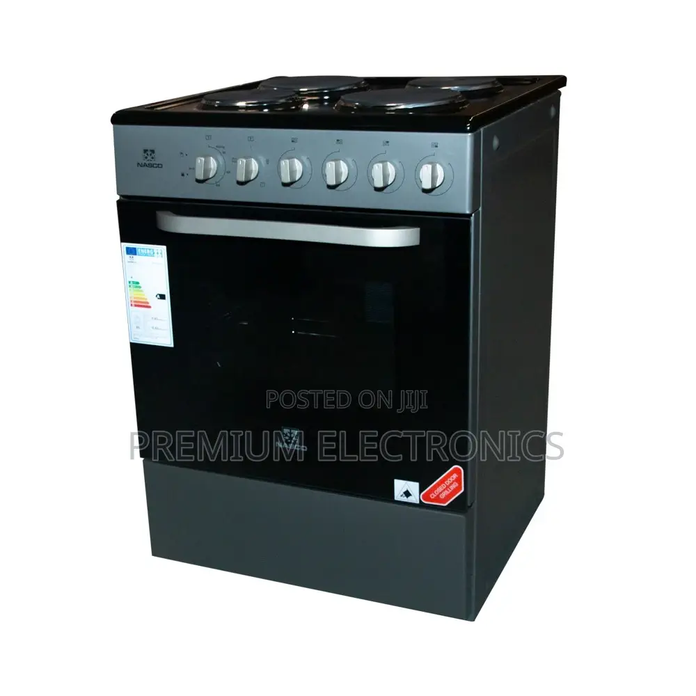 Sleek and Sophisticated Nasco 4 Burner Electric Hob | Oven