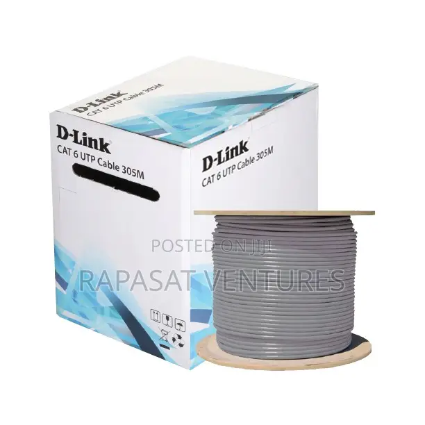 D-Link Cat 6 Utp 24awg Lan 305meters Cable Box