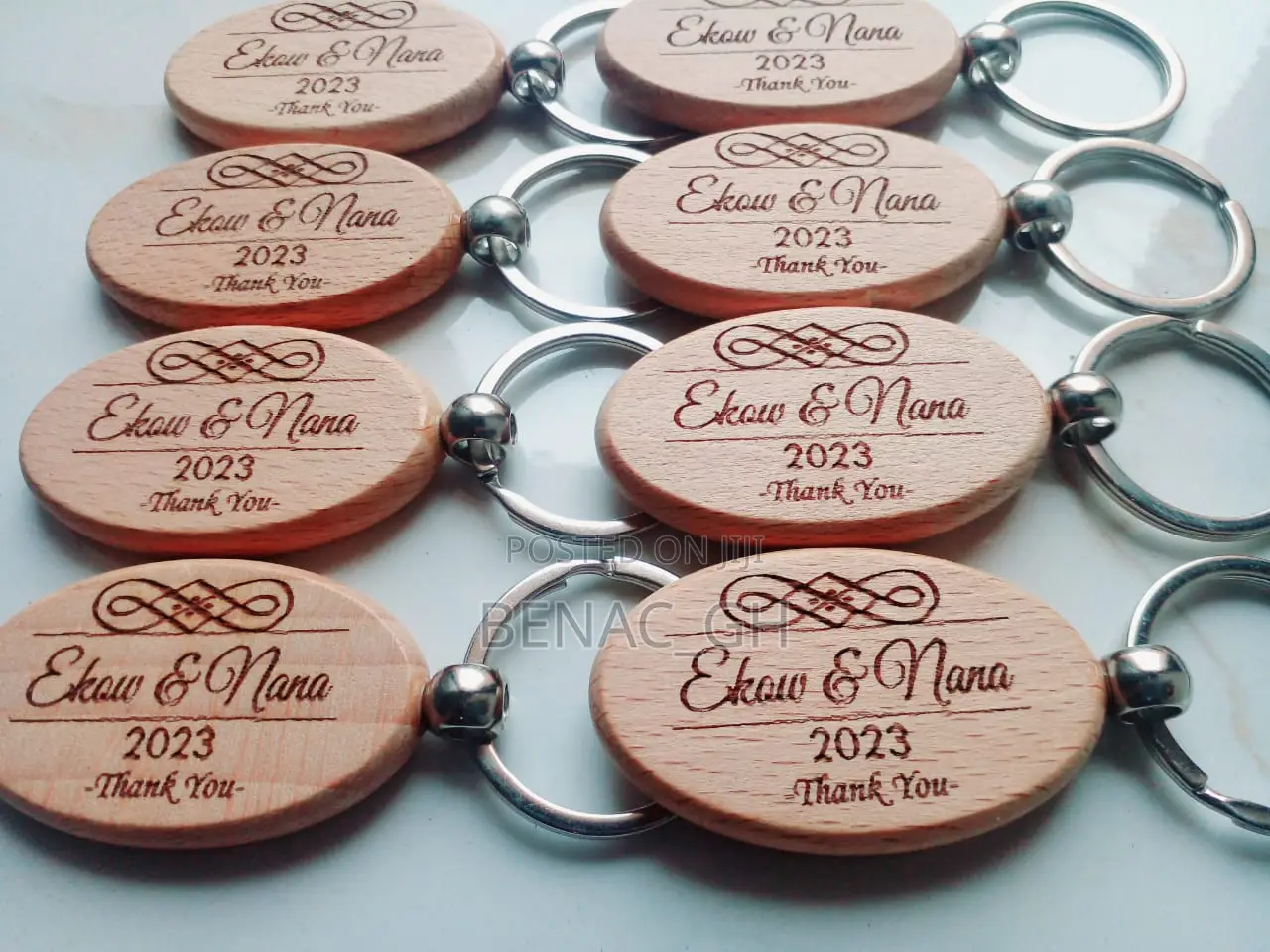 Customized Wooden Keyholder Souvenirs