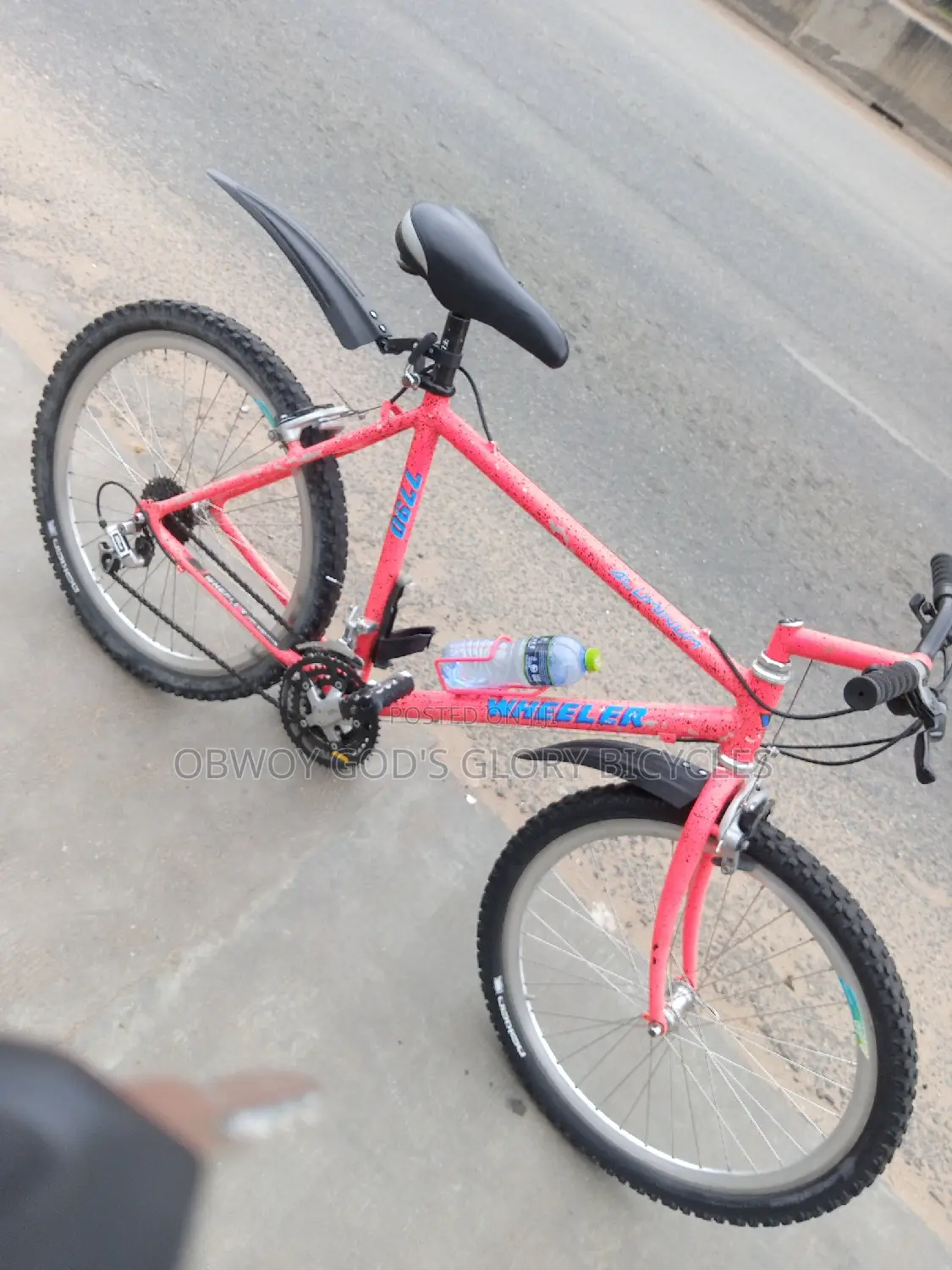 Pink Mountain Bike