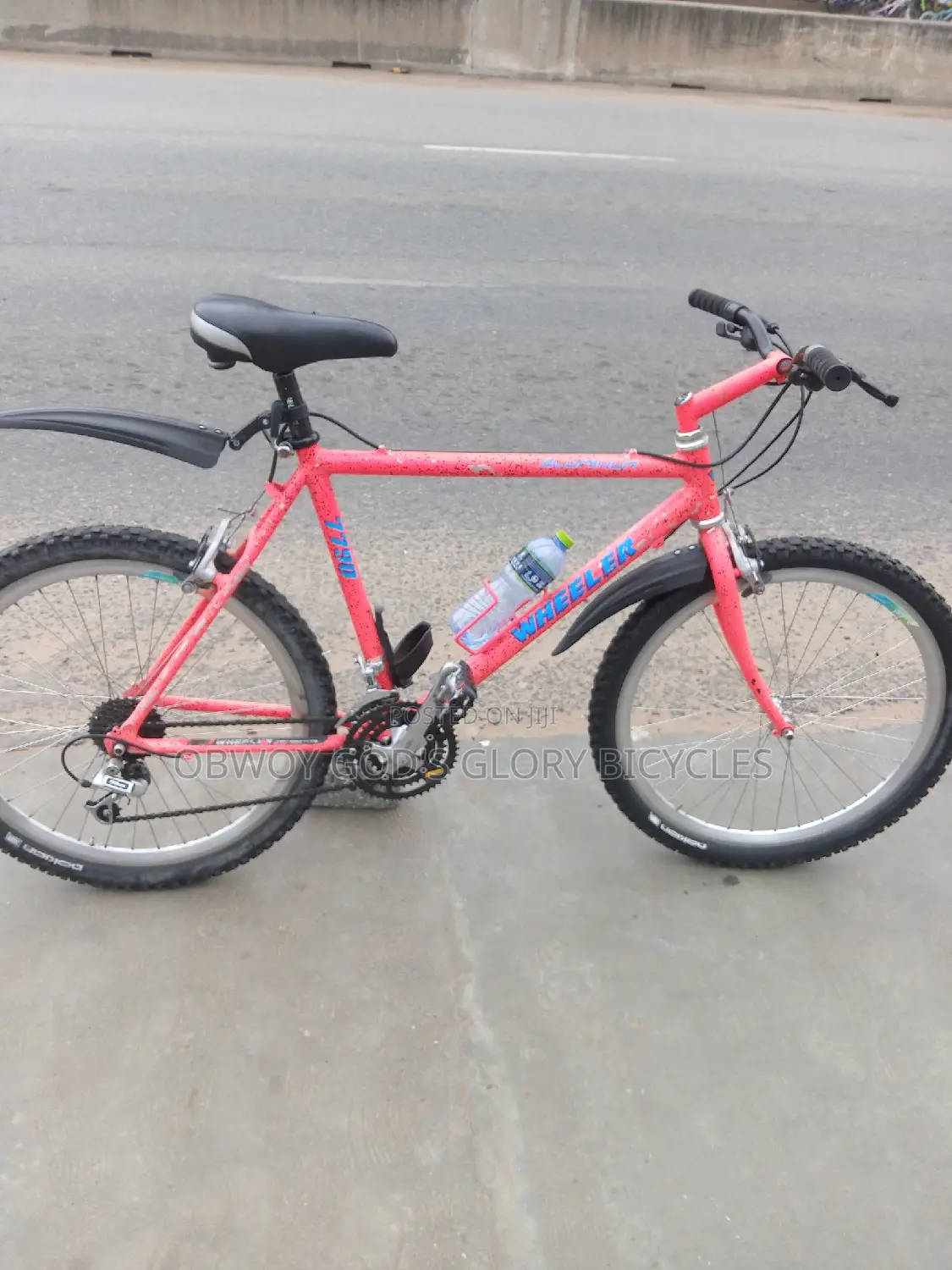 Pink Mountain Bike