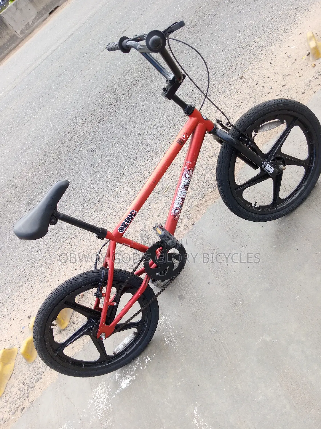 BMX Rubber Rim Red