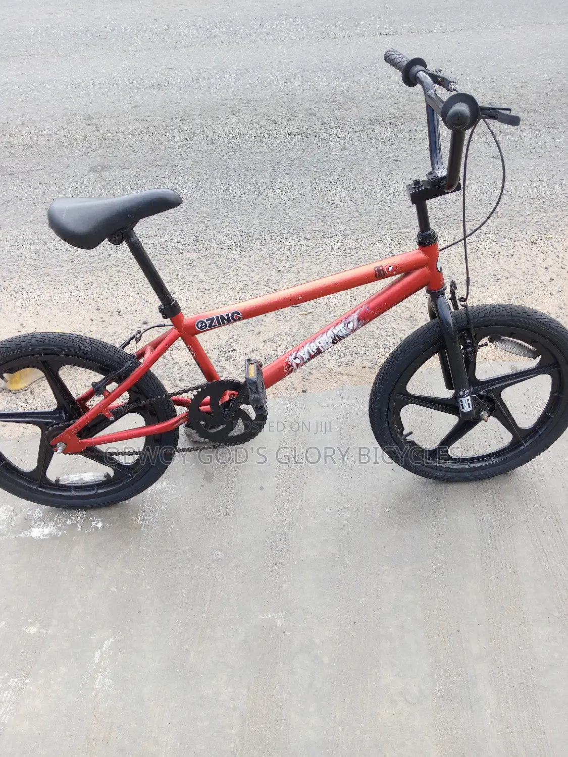 BMX Rubber Rim Red