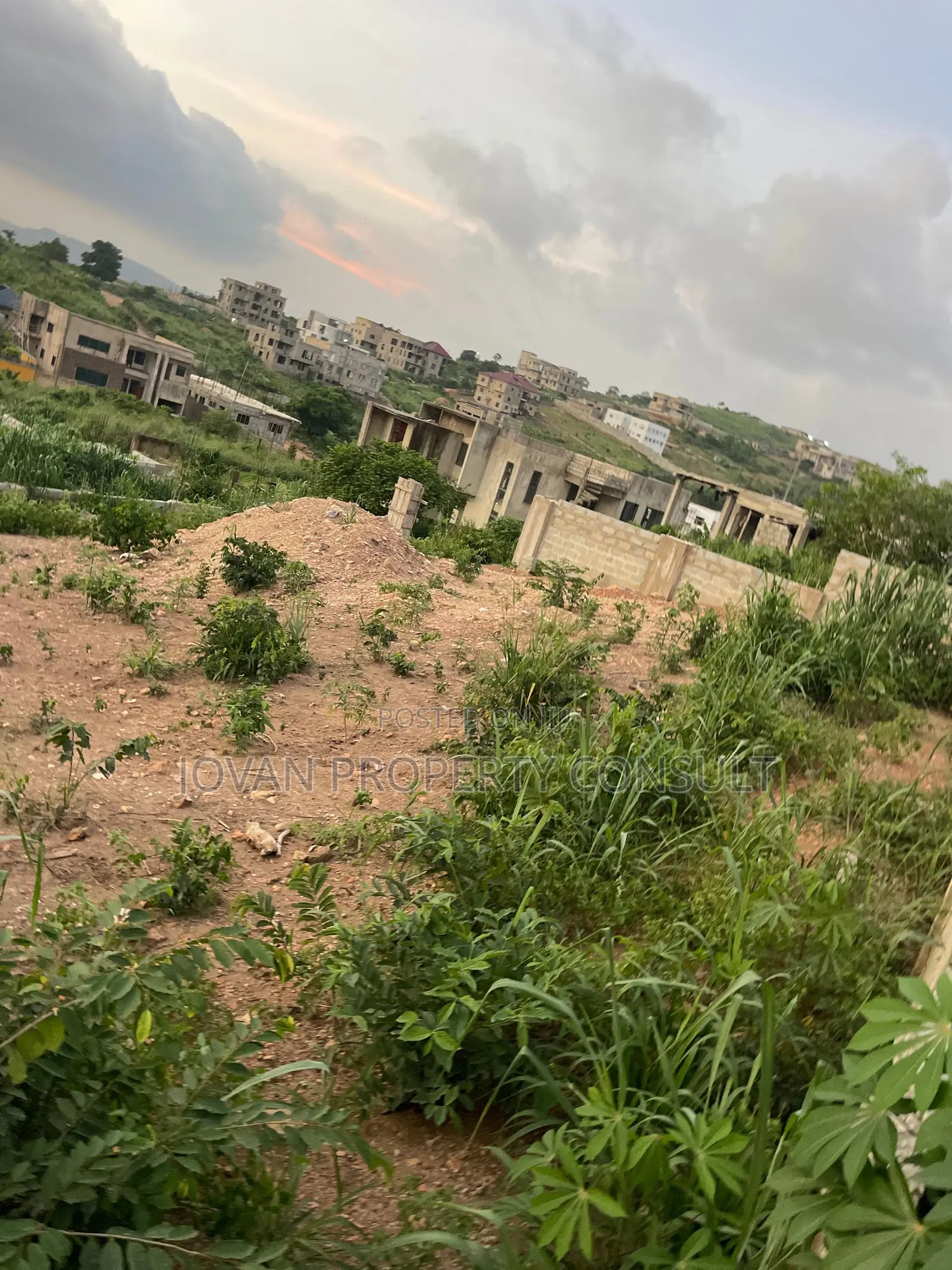 Full Plot for Sale at Pokuase Acp 70/100 Feet 450,000 Cedis