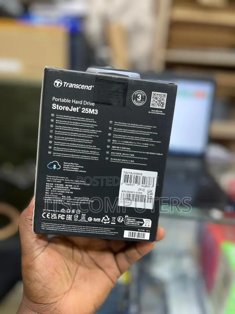 2tb Transcend External HDD