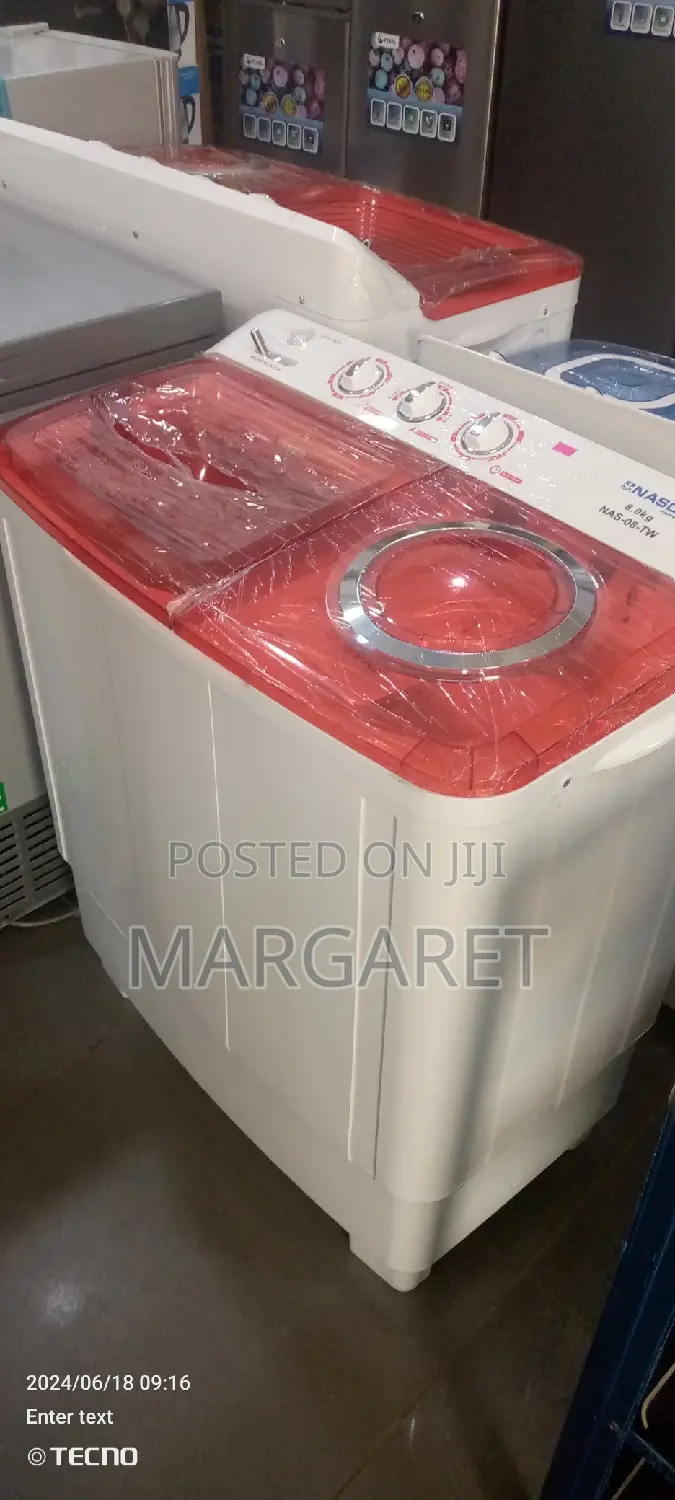 Nasco 8 Kg Semi Automatic Washing Machine
