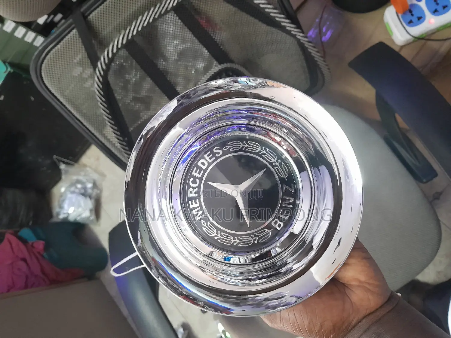 Spin Emblem Mercedes-Benz Amg Rim Hubcap Available (4 Set)