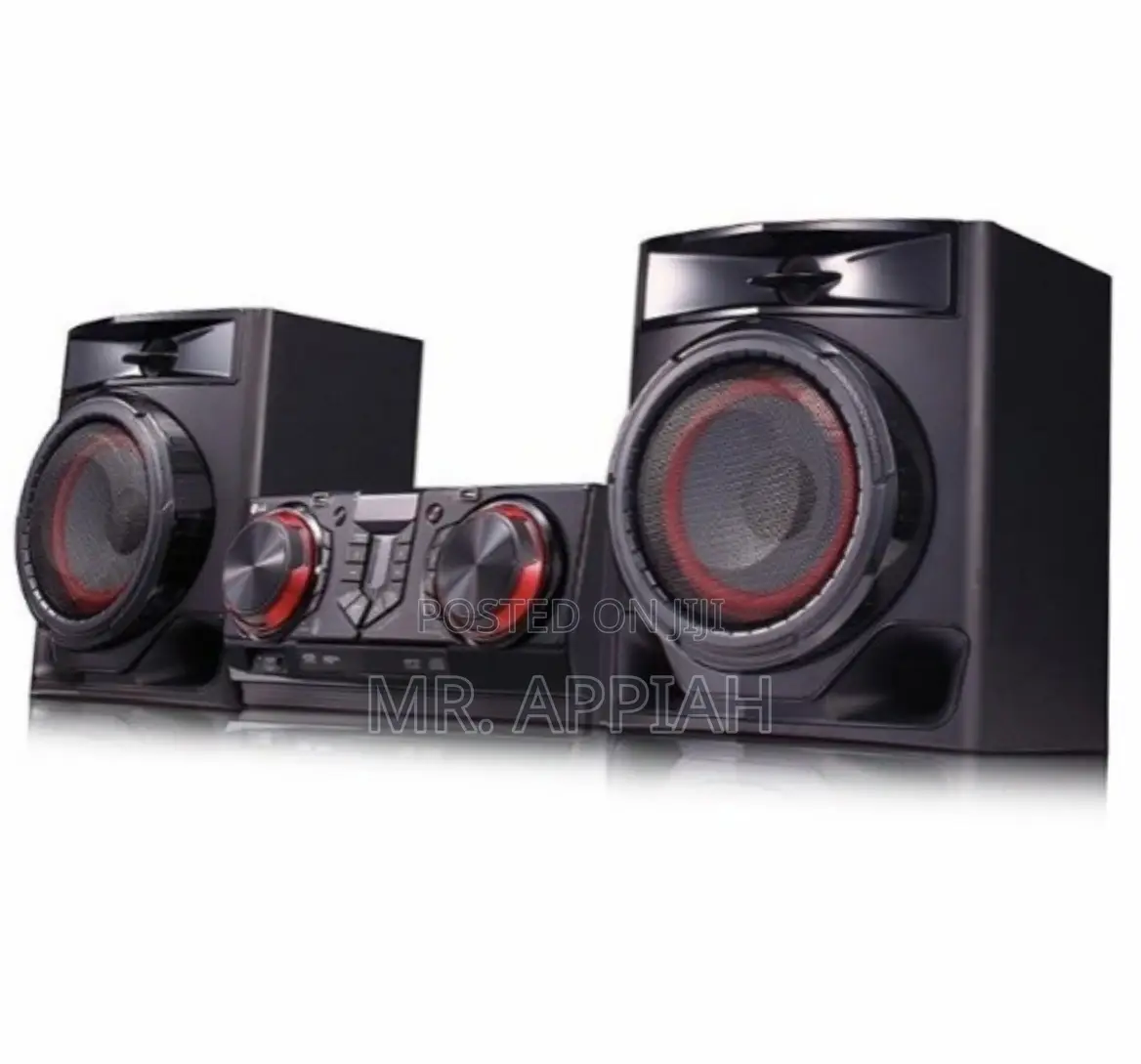 Durable LG CJ44 Xboom Bluetooth Sound System(480watts)Black