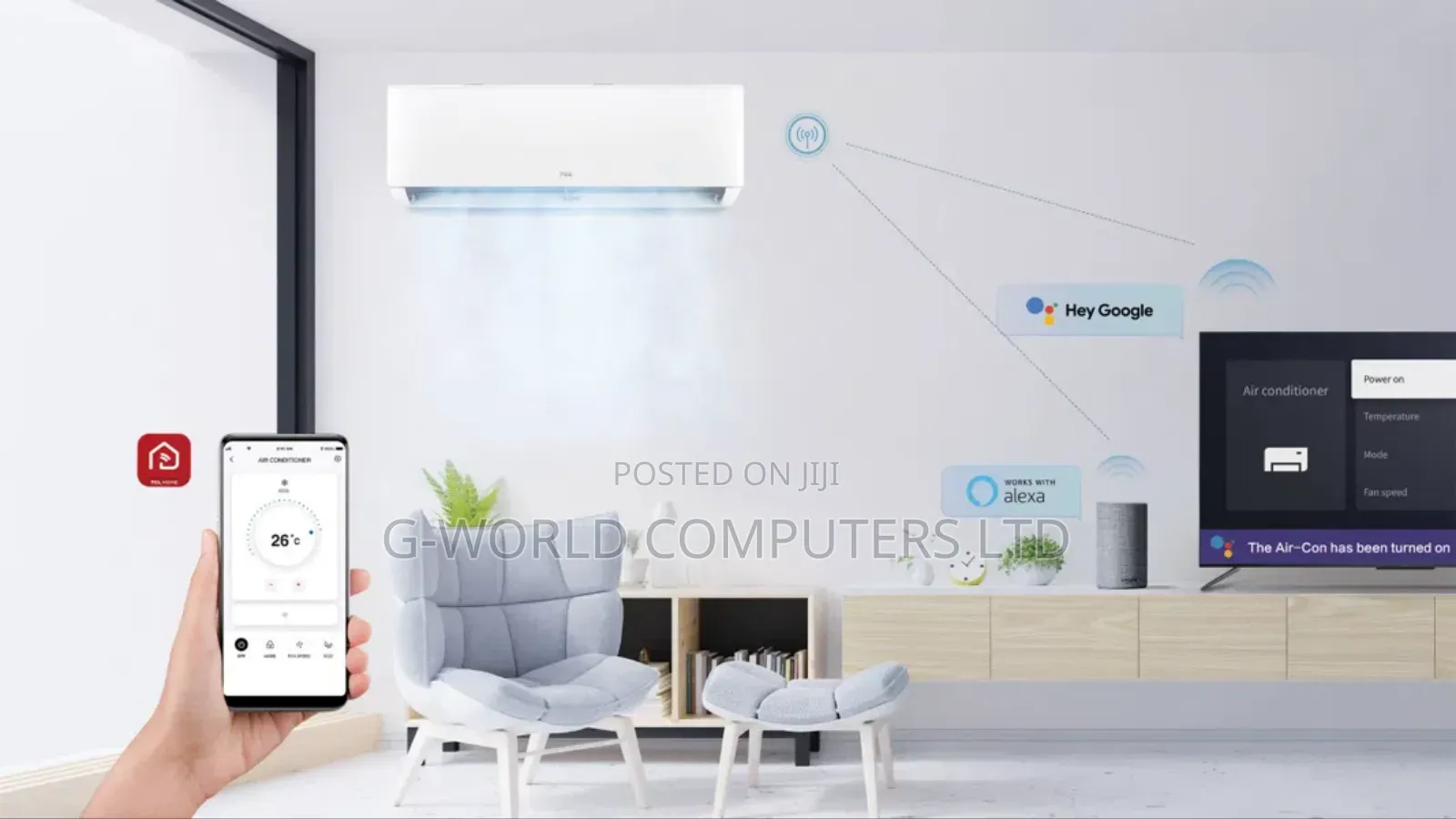 TCL 1.5 Hp Smart Aircondition Soft Care